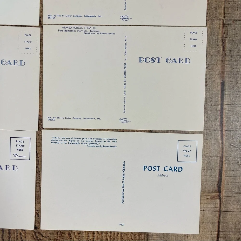 Vintage 70's Postcard Bundle Pack States Montana Indiana Minnesota Wisconsin